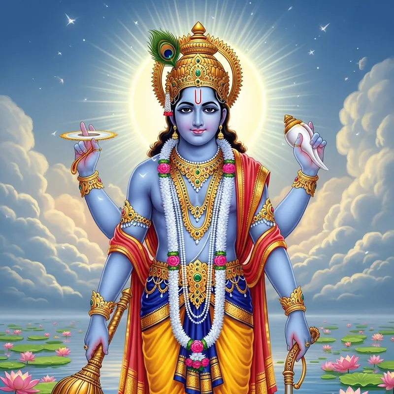 Lord Vishnu: Divine Representation in Hinduism Lord Vishnu: Divine Representation in Hinduism
