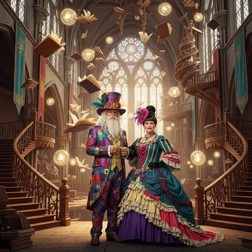 Enchanting Fashion Show in Magical Castle