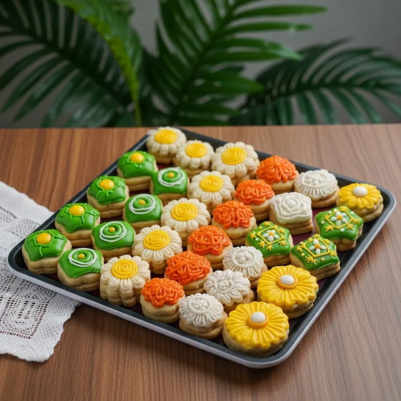 Exquisite Aidilfitri Cookies Arrangement Exquisite Aidilfitri Cookies Arrangement