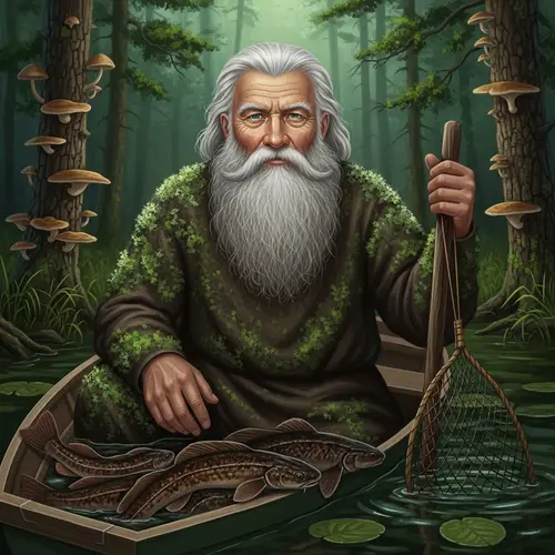 Master of Lake Vodlozero: Guardian of the Taiga Forest