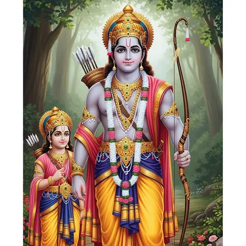 Lord Ram: Regal Figure in Hindu Mythology