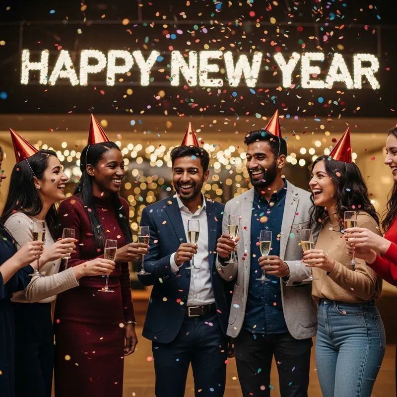 Joyful New Year Greetings for All