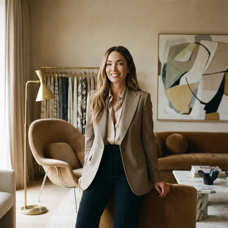 Sophisticated Interior Designer Headshot Sophisticated Interior Designer Headshot