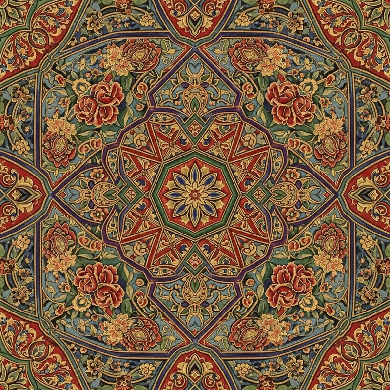 Mughal Motif Decor: Rich Patterns & Colors