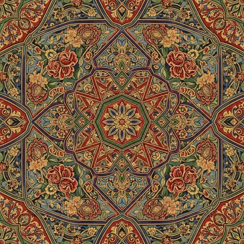 Mughal Motif Decor: Rich Patterns & Colors