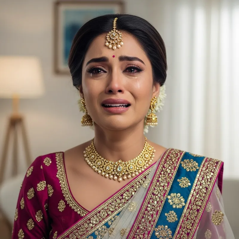 Beautiful South Asian Woman | Emotionally Expressive