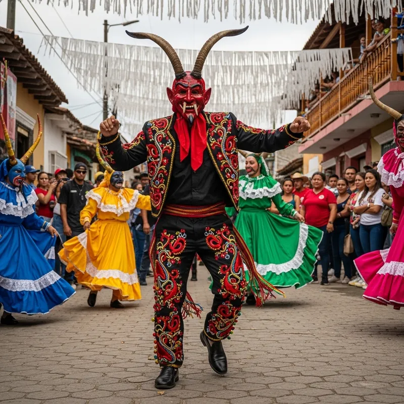Diablos Danzantes de Baruta: Traditional Hispanic Dance Festivity