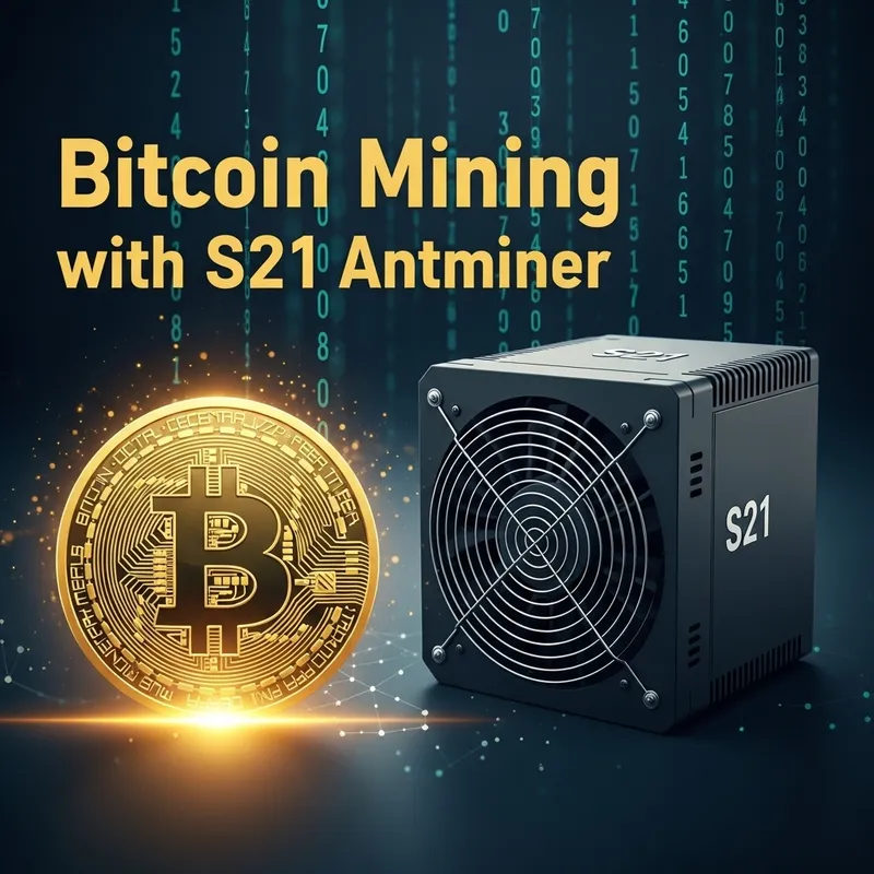 Crypto Mining with S21 Antminer - YouTube Thumbnail