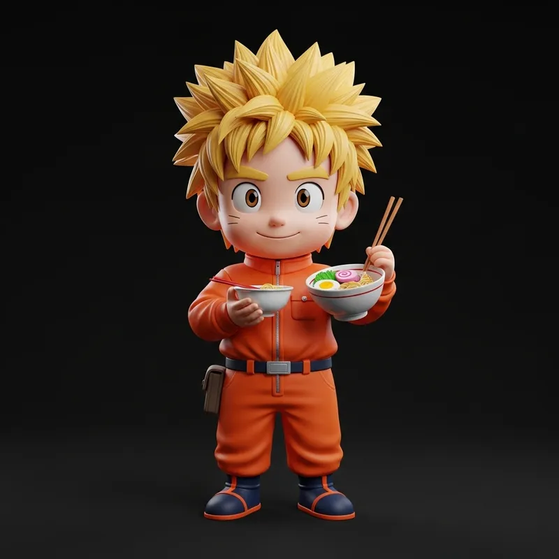 Cute 3D Naruto Anime Character - Top Japanese Animation Cute 3D Naruto Anime Character - Top Japanese Animation