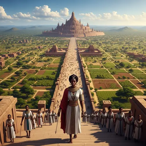 Ancient Black African Dynasty - Prosperous Kingdom and Architectural Marvels