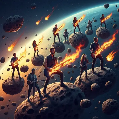 Cosmic Journey: Diverse Musicians Rocking the Asteroid Fields