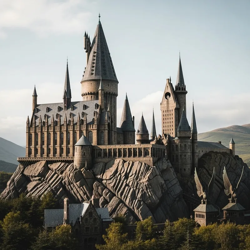 Hogwarts Castle: A Majestic Magical School & Ancient Fortress