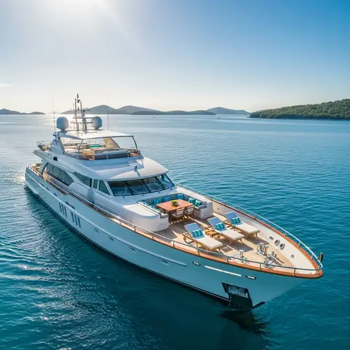 Luxury Yacht Cruises in Azure Waters | Tranquil Escape Tours