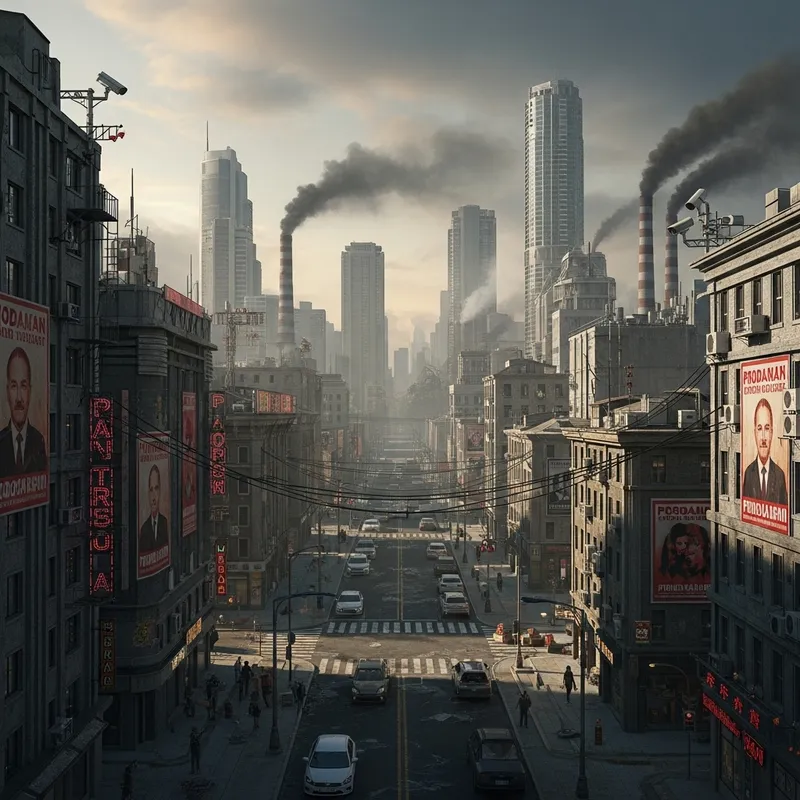 Ominous Metropolis: A Tale of Urban Decay