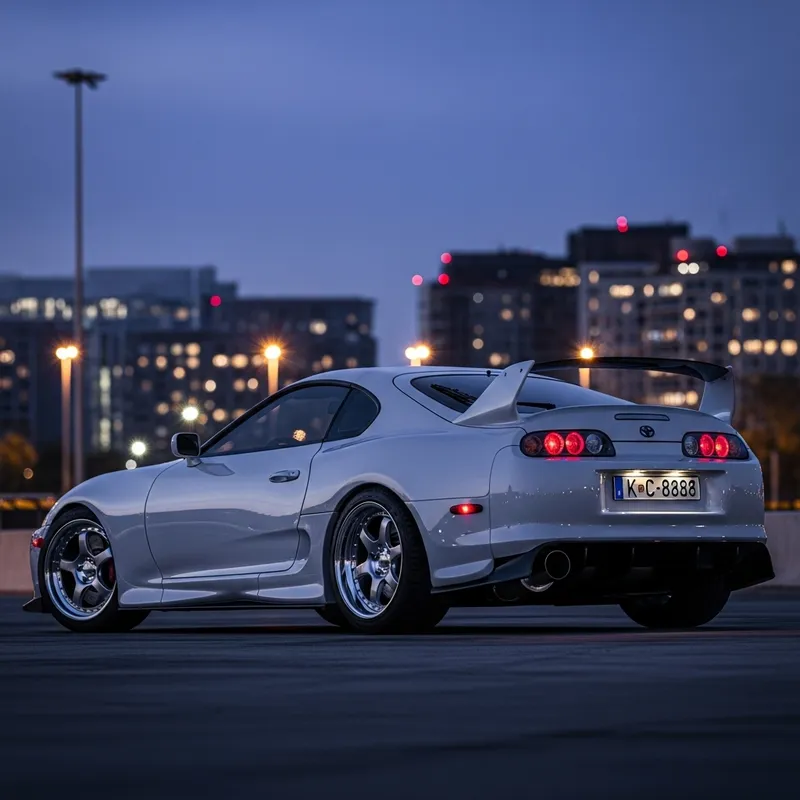 Toyota Supra MK 4 - Sleek High-Performance Sports Car