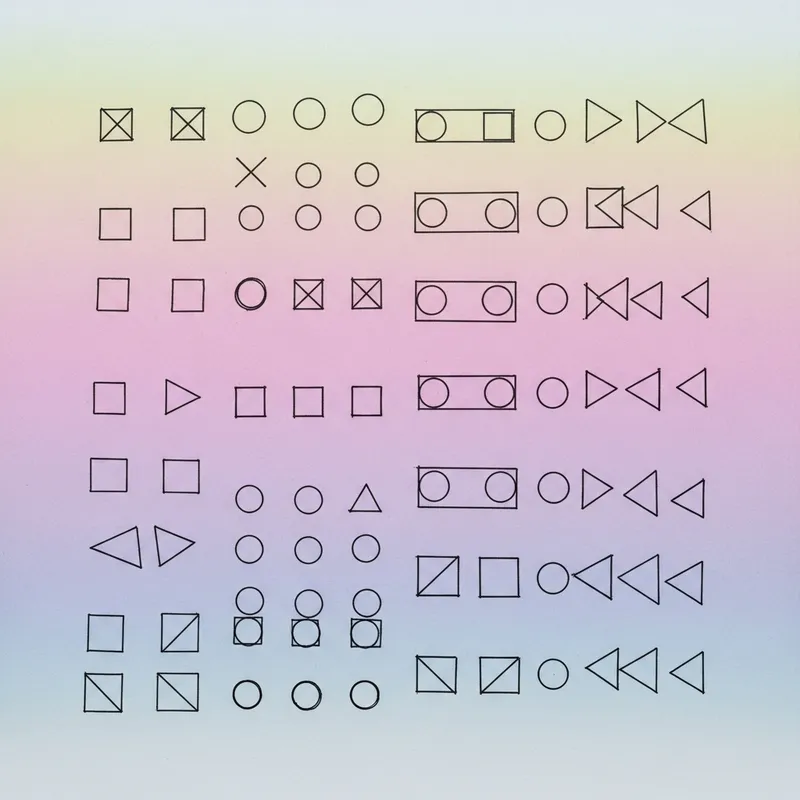 Repetition Drawing: Patterns of Shapes & Formations for Rhythm