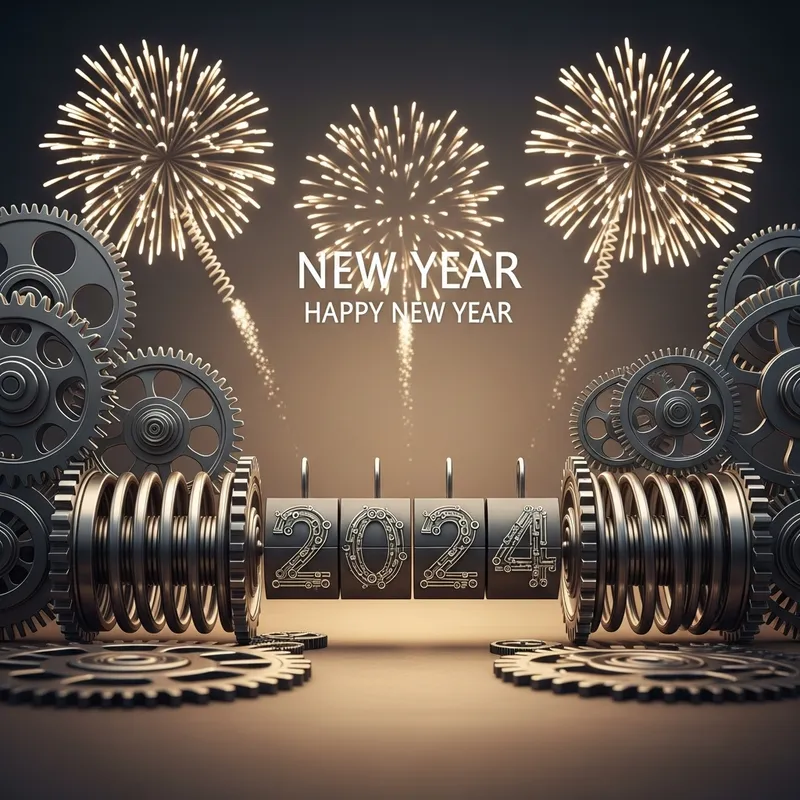 2024 Mechanical New Year Wish 2024 Mechanical New Year Wish