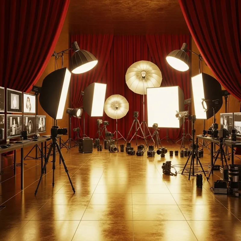 Artistic Photography in Golden Arena