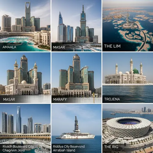 Captivating Landmarks of Saudi Arabia | Drone Photography Series