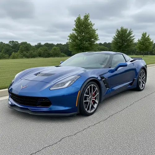 Sapphire Blue Corvette Grand Sport: A True Icon