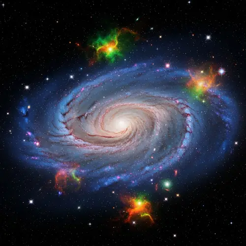 Abstract Galaxy Art: Explore Cosmic Beauty
