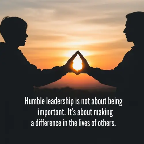 Humble Leadership: Making a Difference