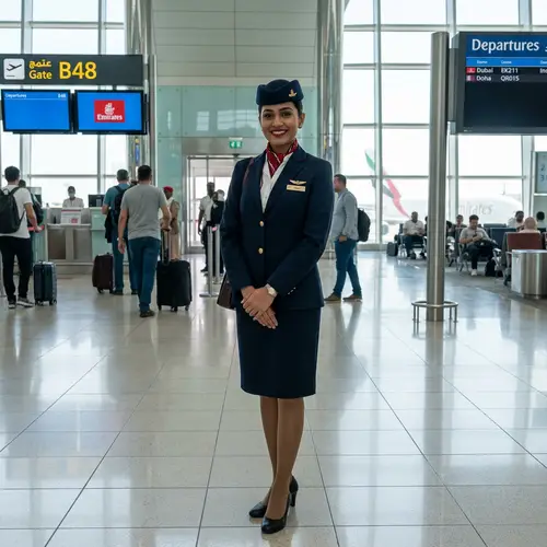 Professional Cabin Crew: Flight Attendant Excellence