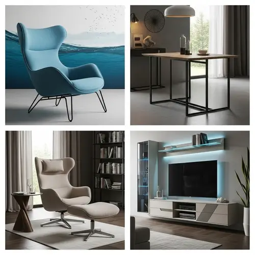 Modern Chair & Table Designs Inspired by Marine Theme