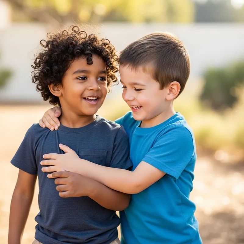 Authentic Friendship: Playful Interaction of Young Boys