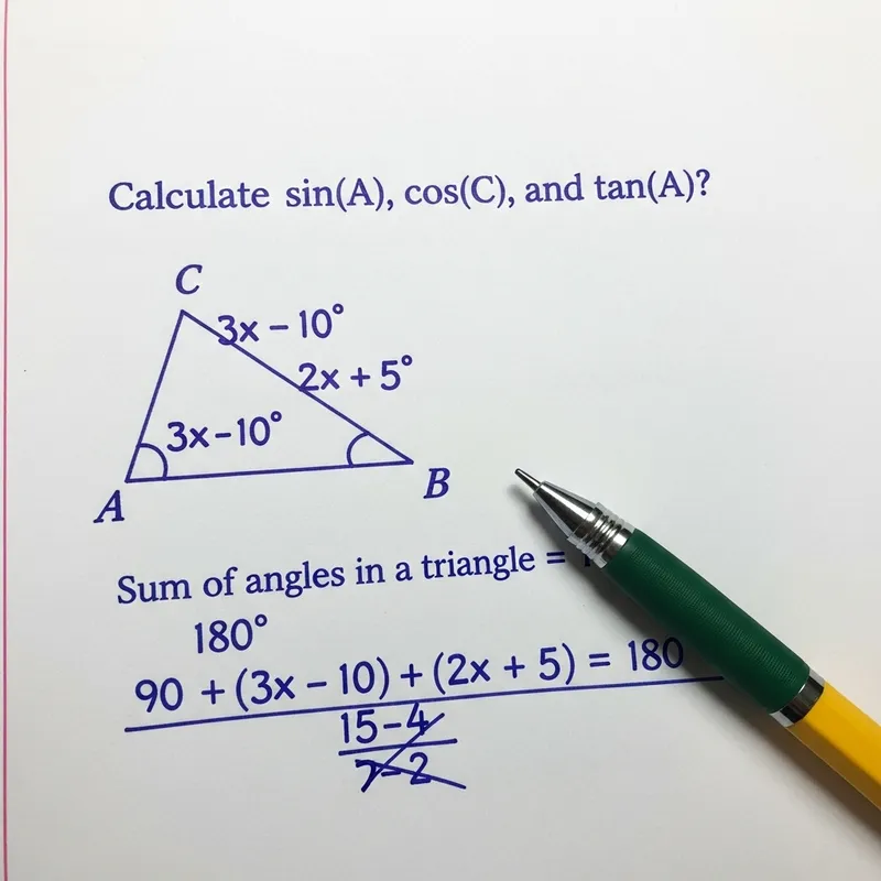 Challenge in Trigonometry: Calculating Ratios