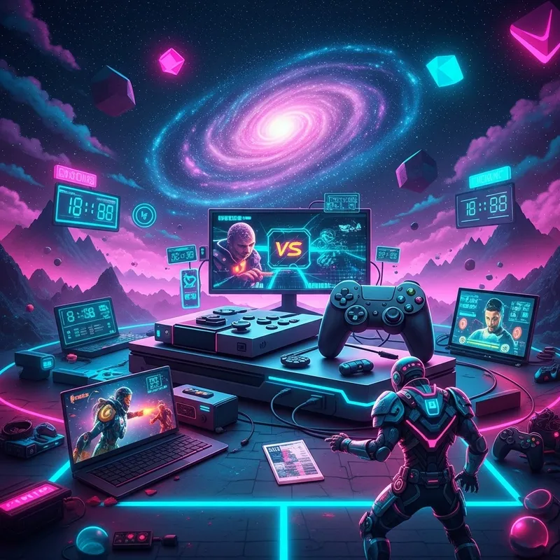 Trippykillz420 Gaming - Surreal Futuristic Gaming Environment