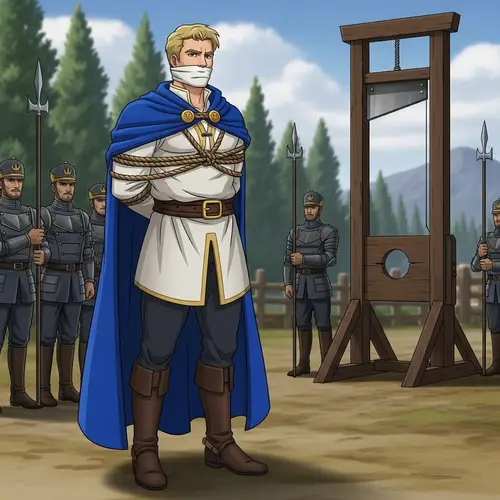 Valiant White Prince Prepared for Execution | Royal Guard Scene