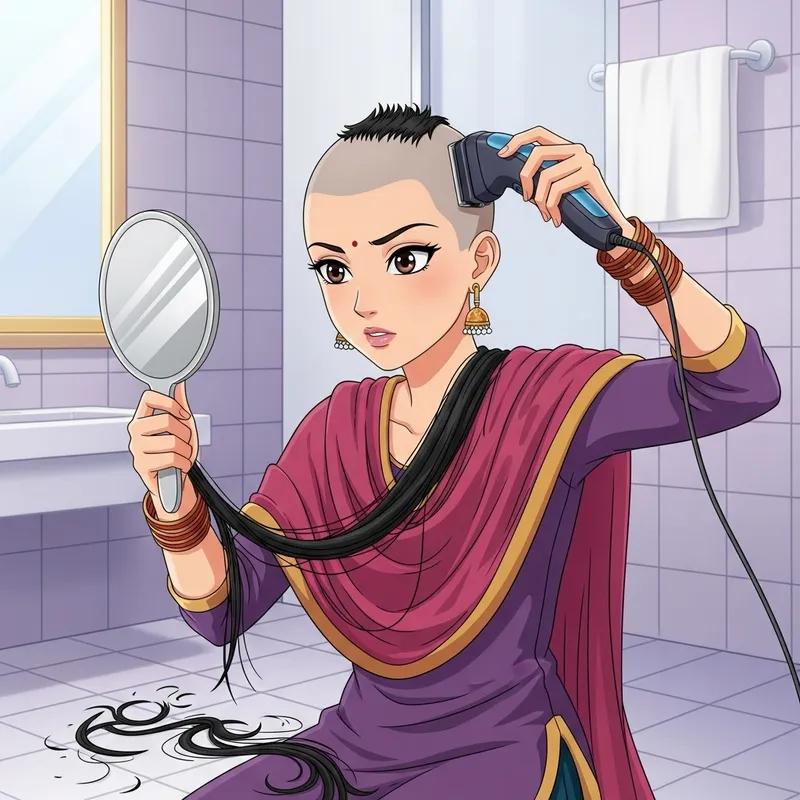 Anime-Inspired Head Shaving: Embracing Change