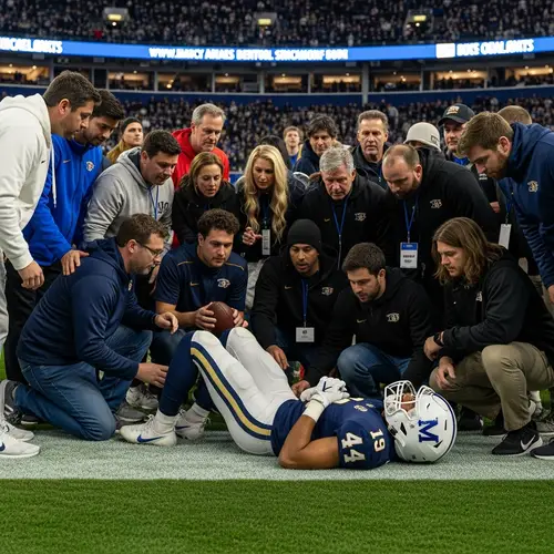 Football Concussion Incident: Fan Reactions