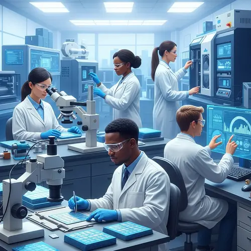 Microelectronics & Innovation Lab: Cutting-Edge Technology Scene