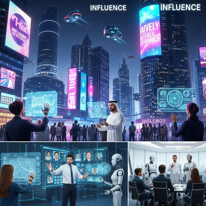 Futuristic Influence in Advanced Cityscape