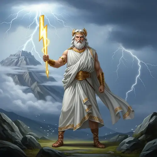 Zeus, Greek God of Thunder | Mighty depiction from mythology