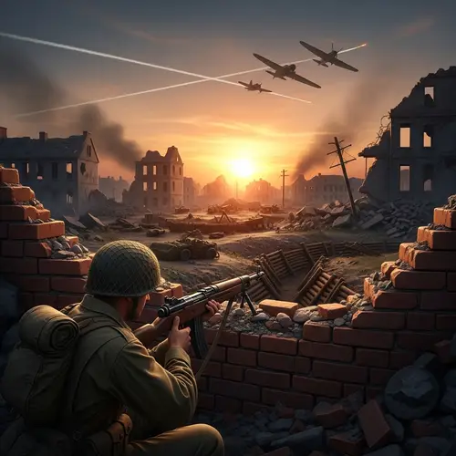 Intense First Person Shooter Game Inspired by Historical War Settings