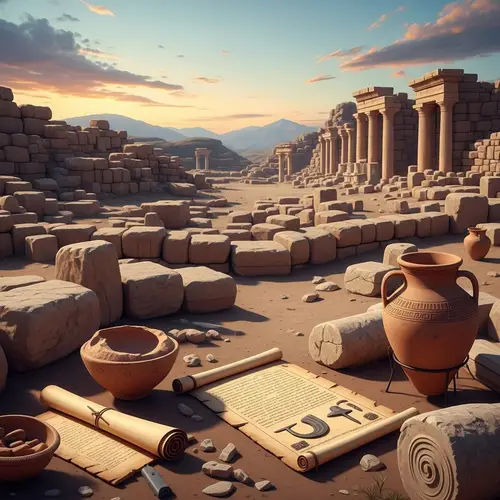 Archaeological Heritage: Abstract Portrayal