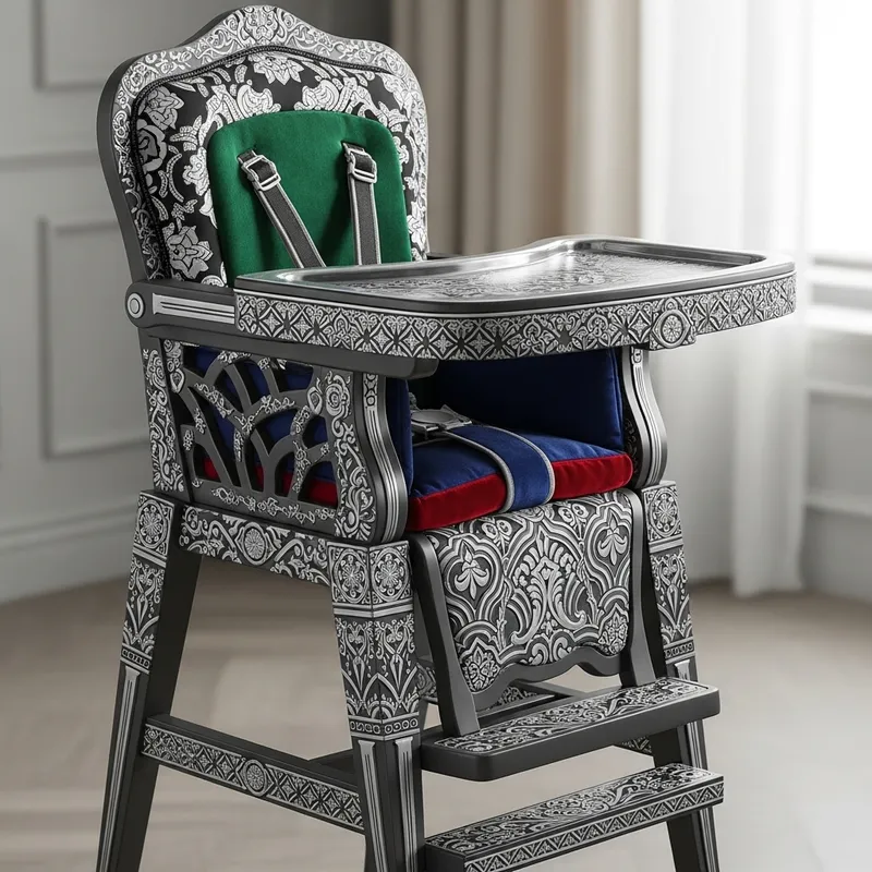 Gucci Style Kids Chair - Luxurious Design with Premium Materials