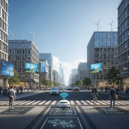 Futuristic Urban Planning: Technology-driven Cityscape