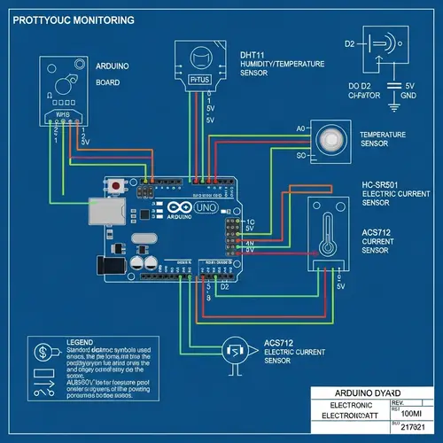 Arduino Electronic Monitoring System Blueprint