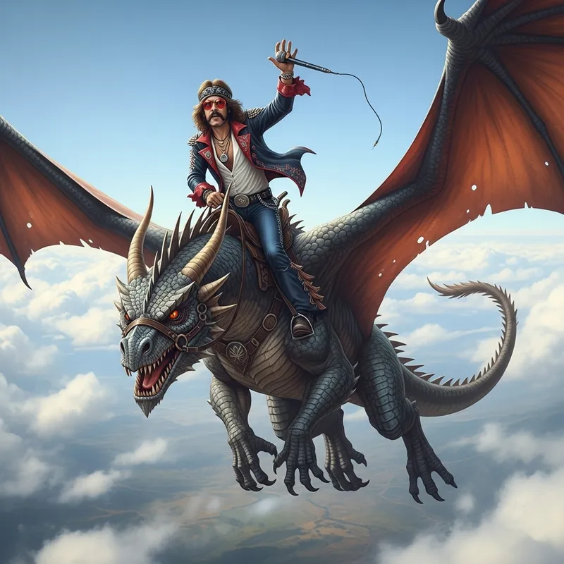 Freddie Mercury's Epic Dragon Flight & 70's Rock Fusion