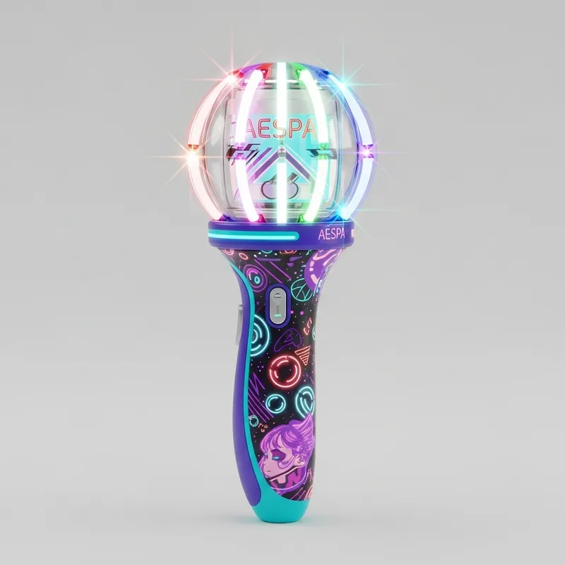 Kpop Lightstick - Aespa 3D Theme Kpop Lightstick - Aespa 3D Theme