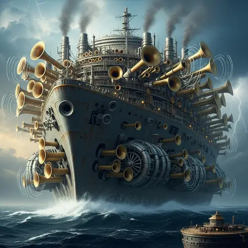 Gigantic Ship Horn - Awe-Inspiring Sound | Website Name