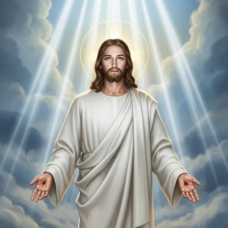 Resurrected Jesus Christ in Divine Splendor Resurrected Jesus Christ in Divine Splendor