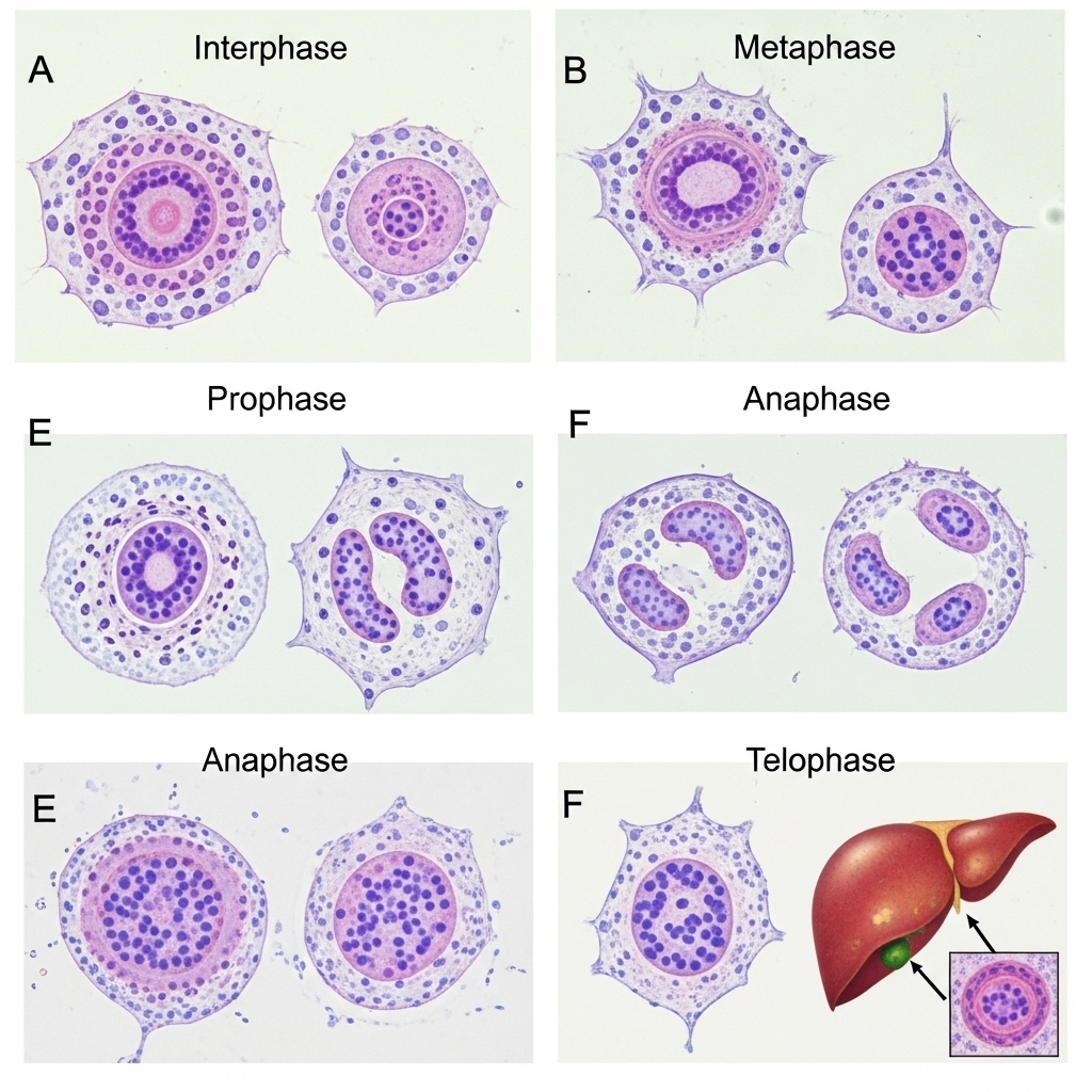 絵画 cell division Cell Division in High-Resolution | Molecular Events & Cell