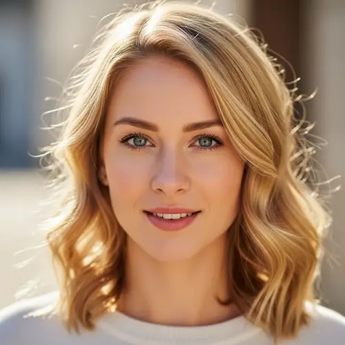 Blonde European Woman Photo | Stunning Portrait