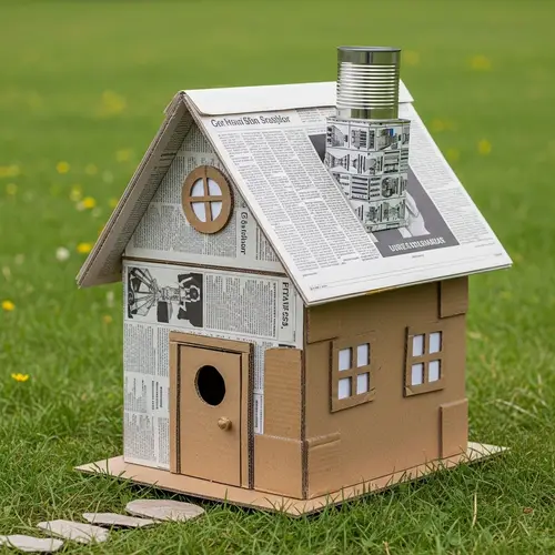 Quirky $10 House - Creative Recycled Material Home Design