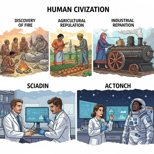 Evolution of Human Civilization: Scientific & Technological Advances